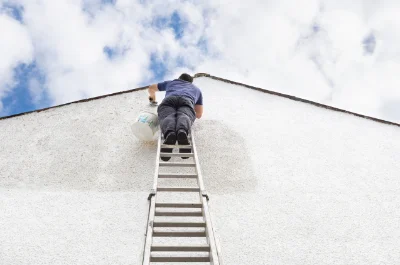 Peinture extérieure à Clelles — façades et ravalement